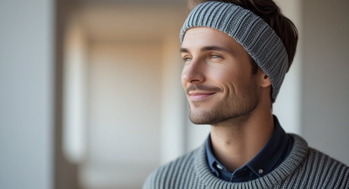 Sådan kombinerer du pandebaand med striktroejer til maend online